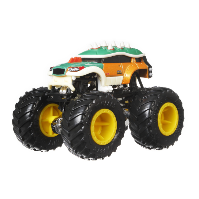 Автомоделі - Набір автомоделей Hot Wheels Monster Trucks Donkey Kong vs Bowser (FYJ64/HNX23)#3