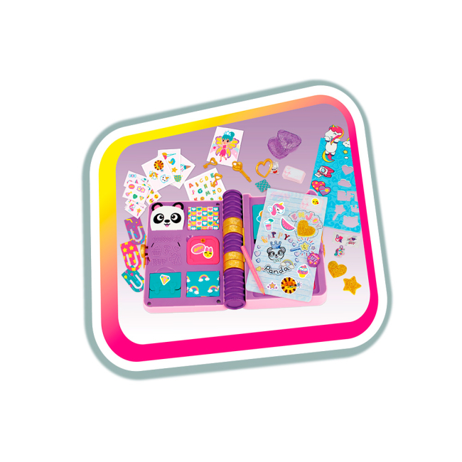 Канцтовари - Ігровий набір Kidz Delight Funlockets Сейф для дівочих таємниць Glitter (S20223)#2