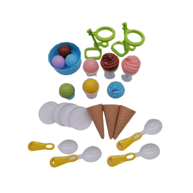 Наборы профессий - Игровой набор OTSIXE Динозавр Магазин мороженого (1368A6)#4