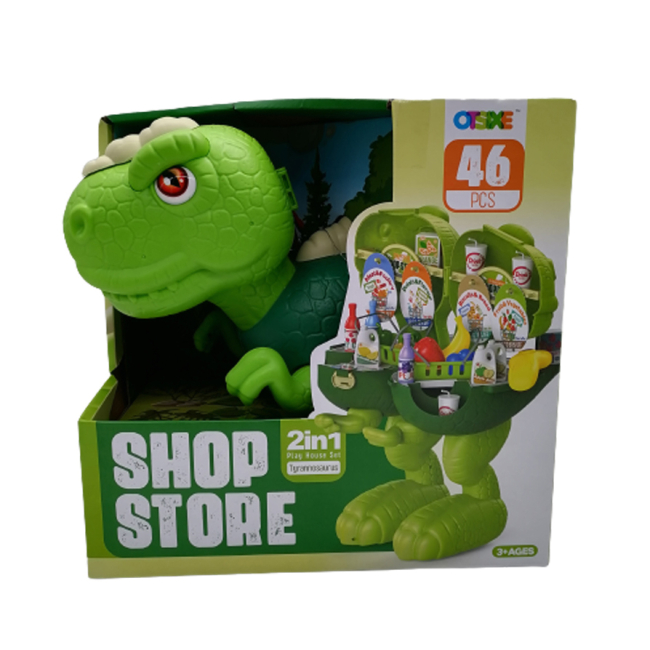 Наборы профессий - Игровой набор OTSIXE Тиранозавр Магазин (1368B1)#6