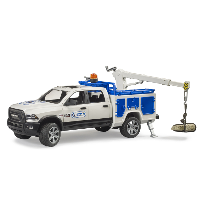 Транспорт и спецтехника - Автокран Bruder RAM 2500 сервисной службы (02509)#4