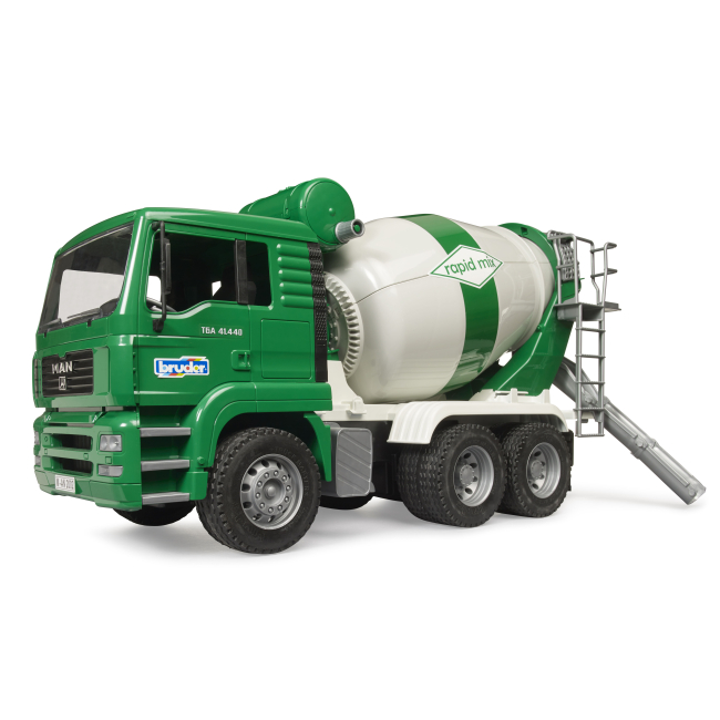 Транспорт и спецтехника - Бетономешалка Bruder MAN TGA (02739)#3