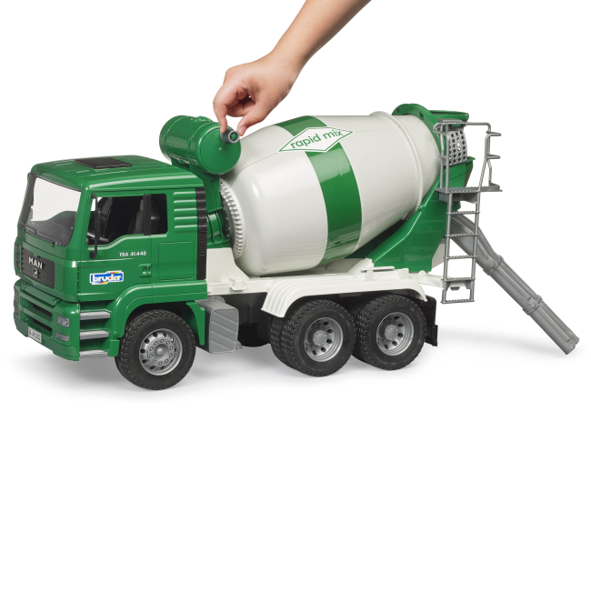 Транспорт и спецтехника - Бетономешалка Bruder MAN TGA (02739)#5