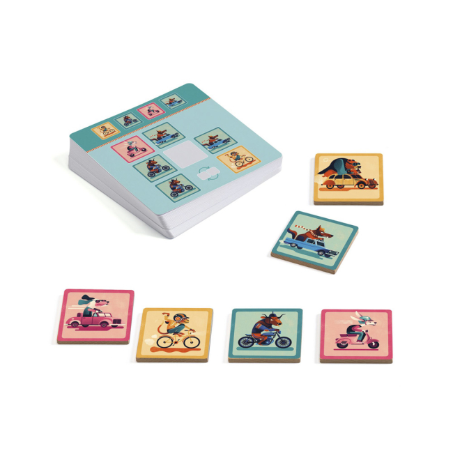 Настільні ігри - Настільна гра DJECO Логічний фініш (DJ08540)#2