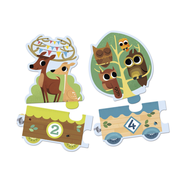 Пазли - Гра-пазл DJECO Я рахую (DJ08194)#2