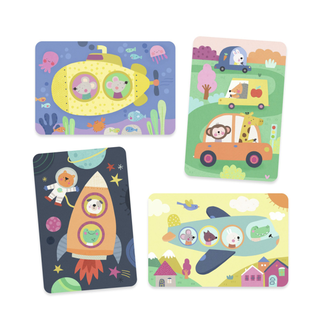 Товари для малювання - Художній комплект для малювання водою DJECO В морі в небі на землі (DJ09074)#2