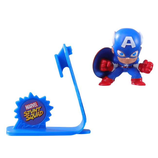 Фігурки персонажів - Ігровий набір Marvel STNT SQD Команда каскадерів Капітан Америка (F6894/F7059)#2