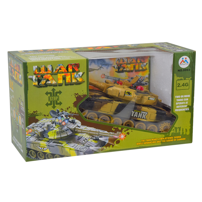 Радіокеровані моделі - Іграшковий танк Shantou Jinxing War tank на радіокеруванні (9993)#4