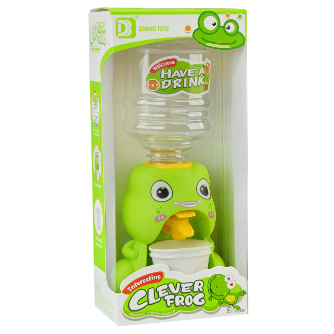 Детские кухни и бытовая техника - ​Игровой набор Shantou Jinxing Кулер лягушонок (8073)#3