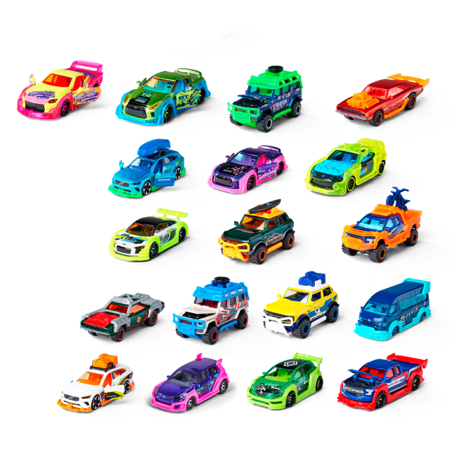 Автомоделі - Автомодель Majorette Series 3 Тюнінг неон 7 сюрпризів (2051015)#2