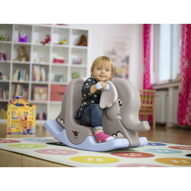 Ігрові комплекси, гойдалки, гірки - Гойдалка дитяча BIG Слоненя (005 6787)#2