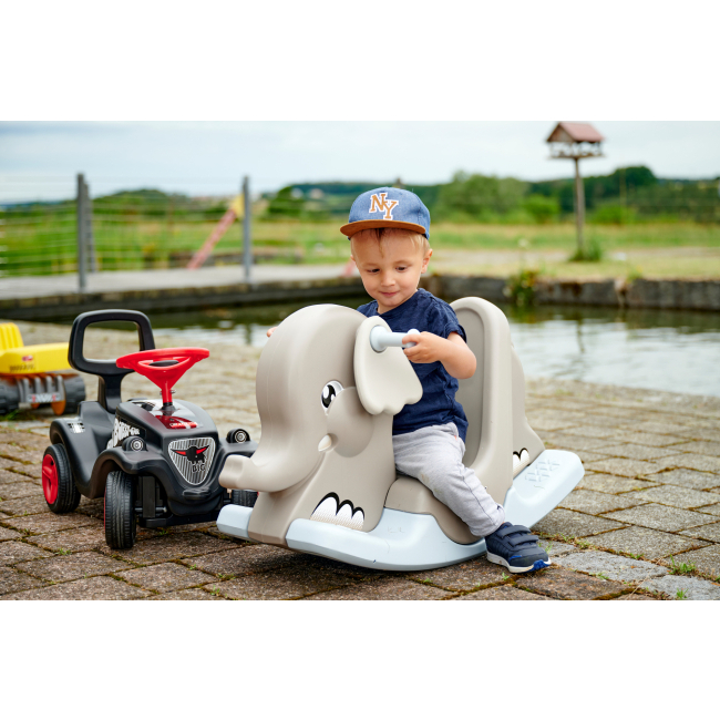 Ігрові комплекси, гойдалки, гірки - Гойдалка дитяча BIG Слоненя (005 6787)#3