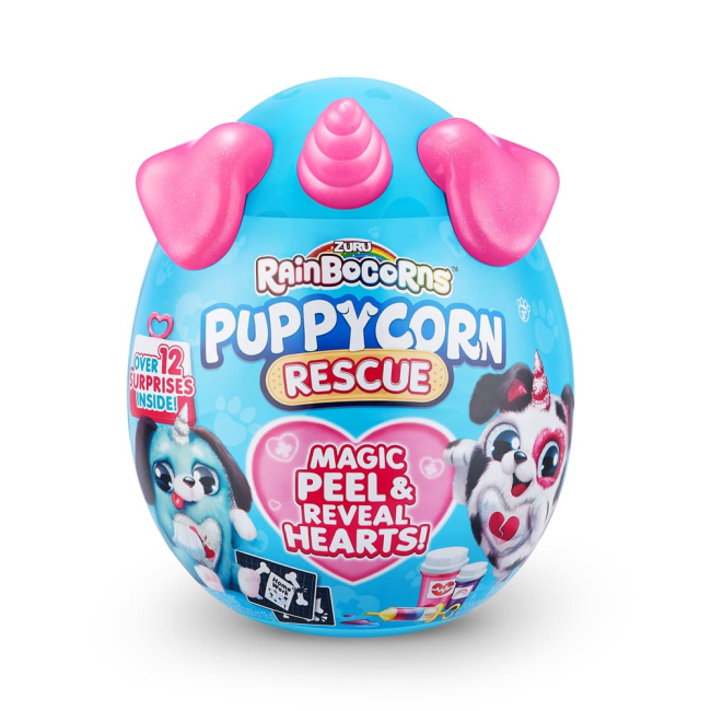 Мягкие животные - Мягкая игрушка-сюрприз Rainbocorn-D Puppycorn rescue (9261D)#7