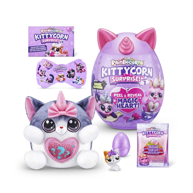 М'які тварини - М'яка іграшка-сюрприз Rainbocorn-A Kittycorn surprise S2 (9279A)#2