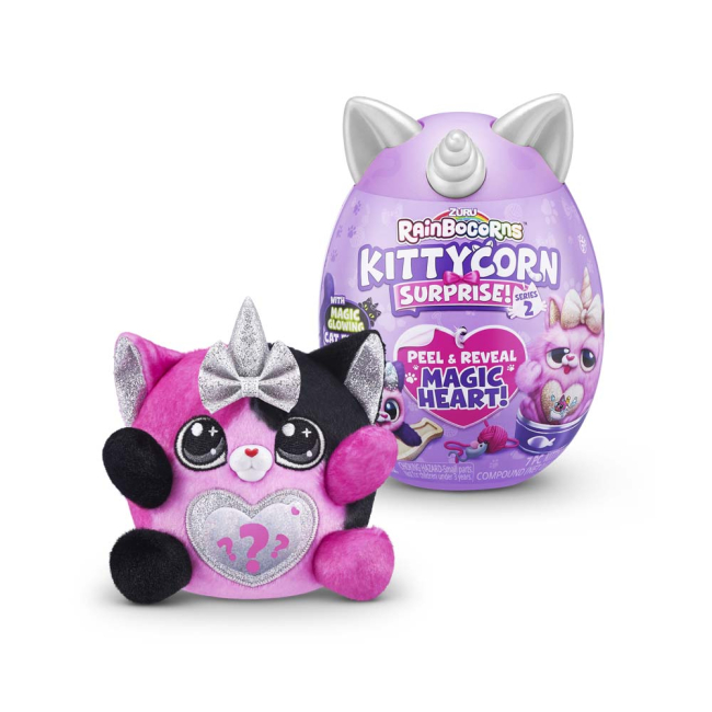 М'які тварини - М'яка іграшка-сюрприз Rainbocorn-B Kittycorn surprise S2 (9279B)#3