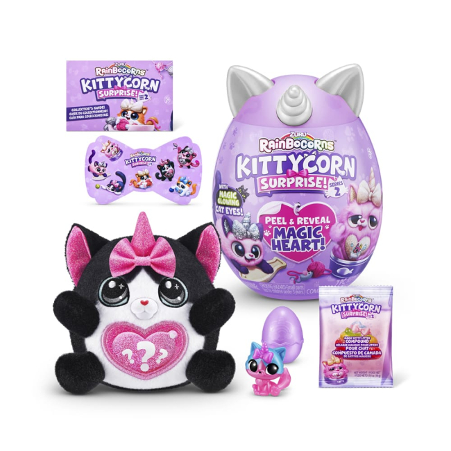 М'які тварини - М'яка іграшка-сюрприз Rainbocorn-D Kittycorn surprise S2 (9279D)#2