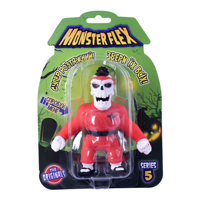 Антистрес іграшки - Стретч-антистрес Monster Flex Череп каратист (90006/90006-5)#2