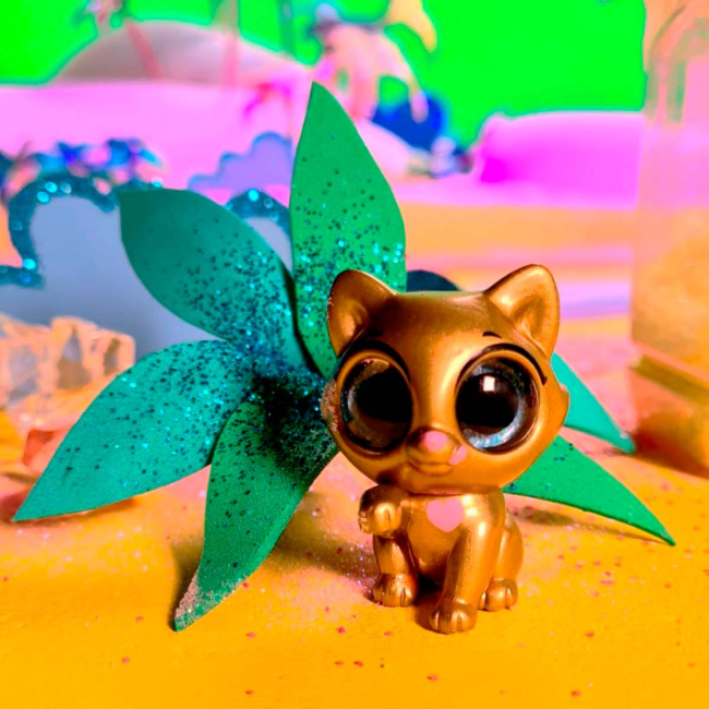 Фігурки тварин - ​Фигурка-сюрприз Sbabam You you Веселкові кошенята (58/CN-2020)#5