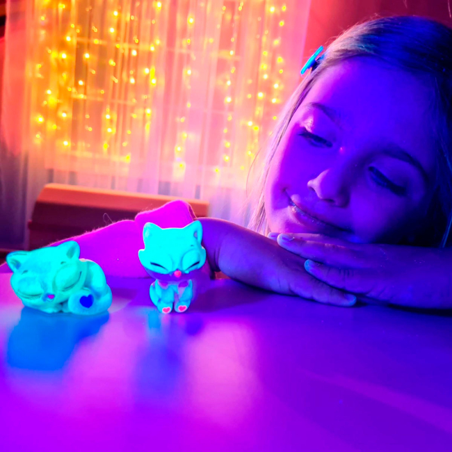 Фігурки тварин - ​Фигурка-сюрприз Sbabam You you Веселкові кошенята (58/CN-2020)#6