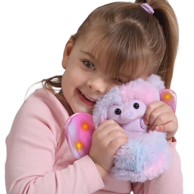 Мягкие животные - Интерактивная игрушка Curlimals Flutter Wonders Медведица Белла (3729)#3