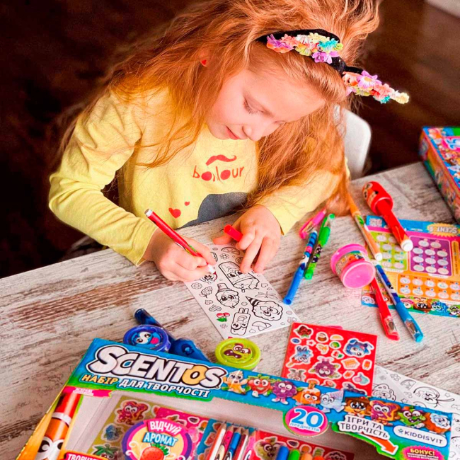 Канцтовары - Набор для творчества Scentos Фруктомания (42132-1)#6