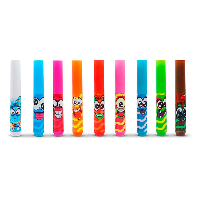 Канцтовары - Набор ароматных маркеров Scentos Цветная магия 9 цветов (20102)#2