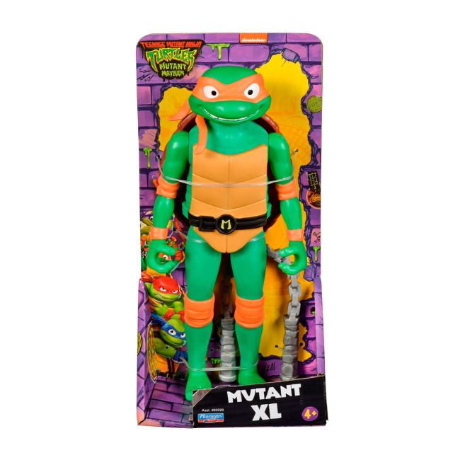 Фигурки персонажей - Игровая фигурка TMNT Movie III XL Микеланджело (83223)#2