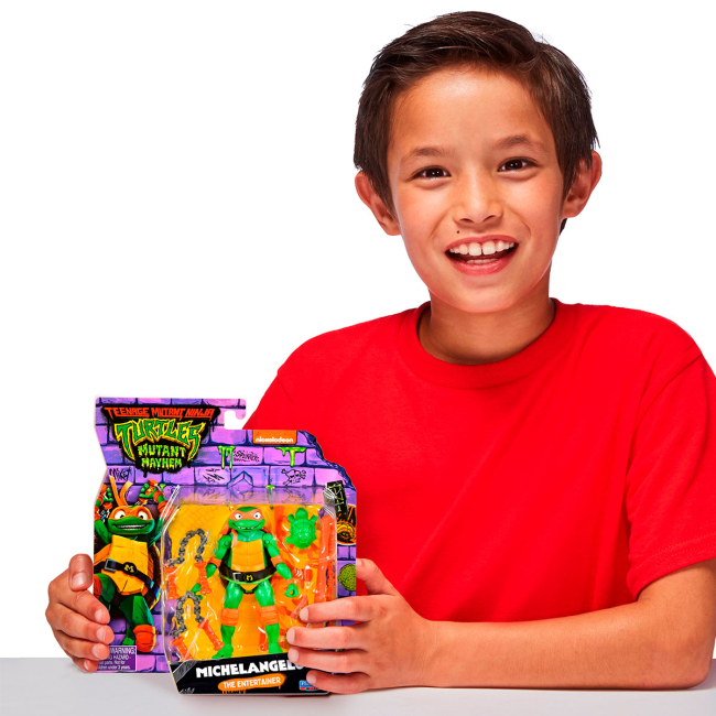 Фигурки персонажей - Игровая фигурка TMNT Movie III Микеланджело (83283)#5