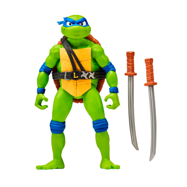Фигурки персонажей - Игровая фигурка TMNT Movie III Леонардо гигант 30 см (83401)#3