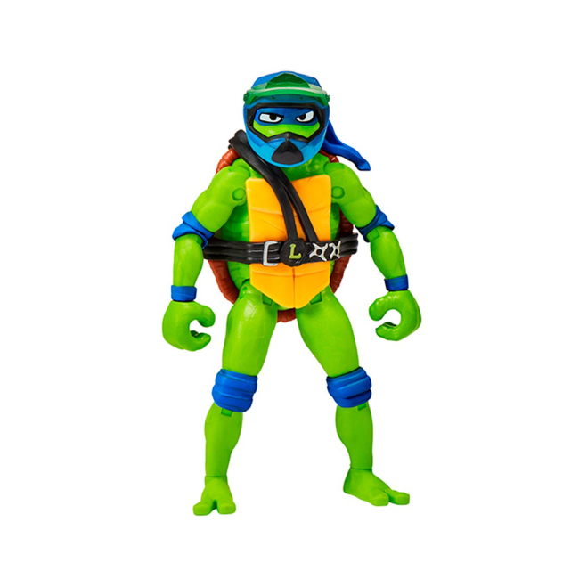 Фигурки персонажей - Игровой набор TMNT Movie III Леонардо на мотоцикле (83431)#3