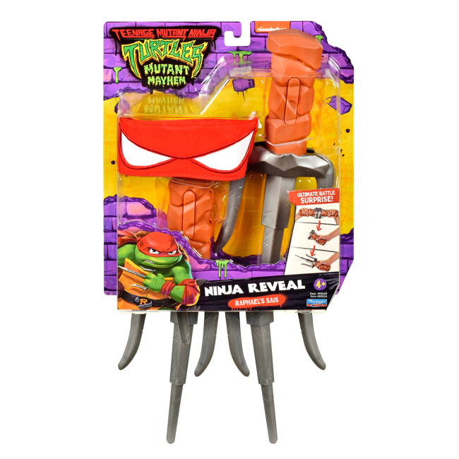 Холодное и метательное оружие - Игровой набор TMNT Movie III Кинжал-сай Рафаэля (83524)#2