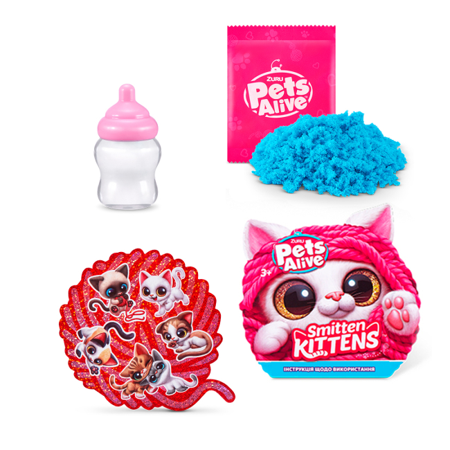 М'які тварини - Набір-сюрприз Pets alive S1 Грайливі кошенята (9541)#4