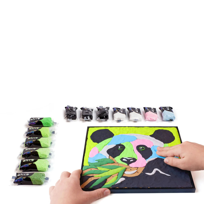 Наборы для лепки - Набор для творчества ОКТО Панда (20000)#3