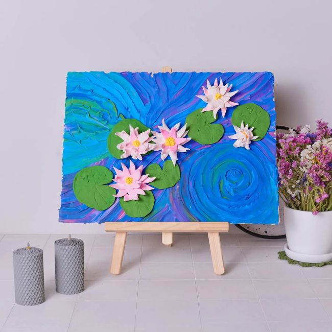 Наборы для лепки - Набор для творчества ОКТО Водяные лилии (10003)#4