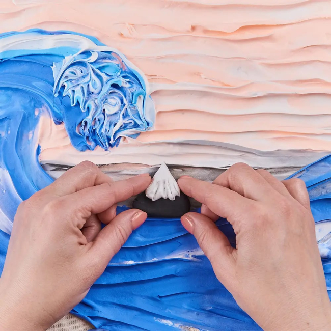 Набори для ліплення - Набір для творчості ОКТО Велика хвиля в Канаґава (10004)#6