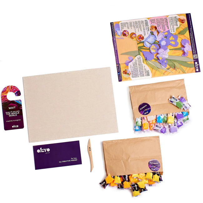 Наборы для лепки - Набор для творчества ОКТО Ирисы (10007)#2