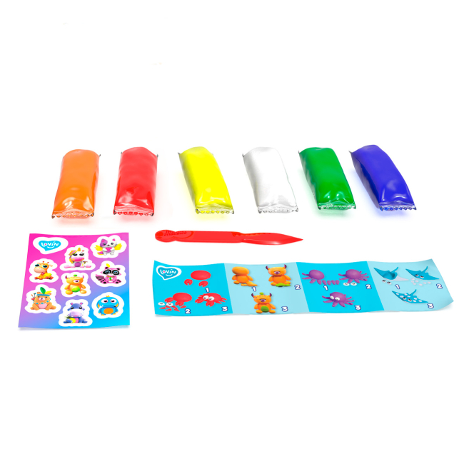 Набори для ліплення - Набір для ліплення Lovin Aroma assorted 6 кольорів (41199)#2