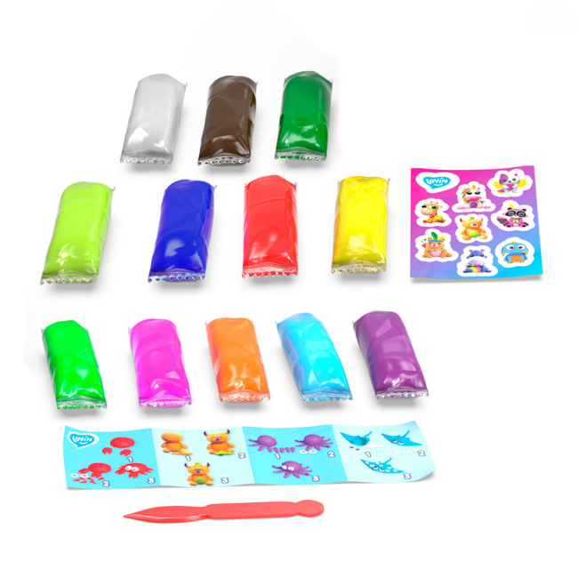 Наборы для лепки - Набор для лепки Lovin Neon and classic 12 цветов (41182)#2