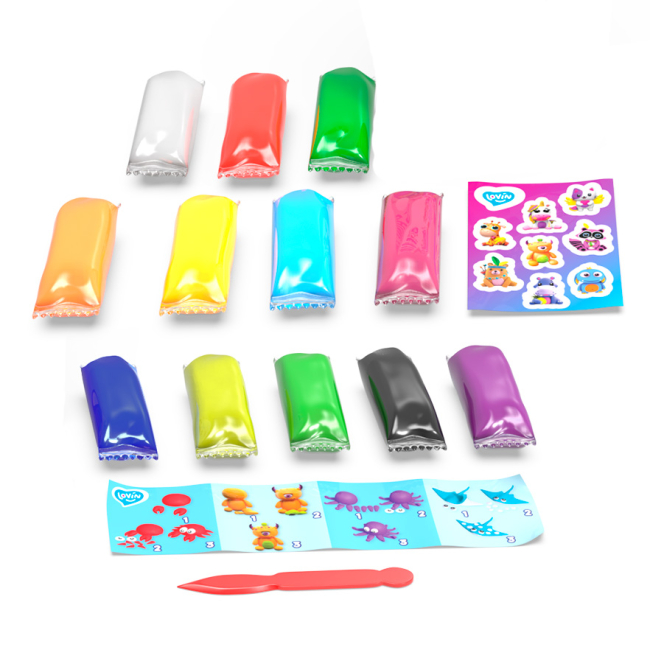 Наборы для лепки - Набор для лепки Lovin Shine and aroma 12 цветов (41183)#2