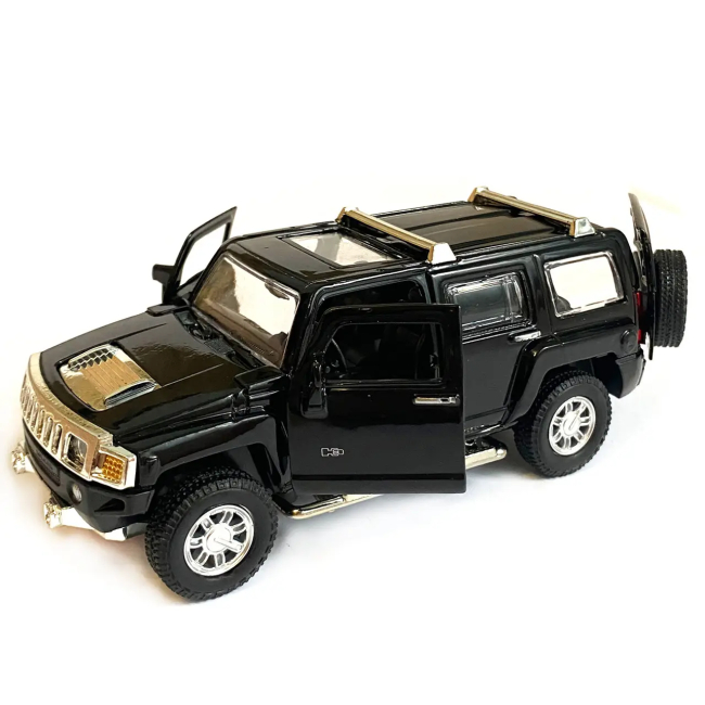 Автомоделі - Автомодель Автопром Hummer H3 чорна (68321/68321-4)#3