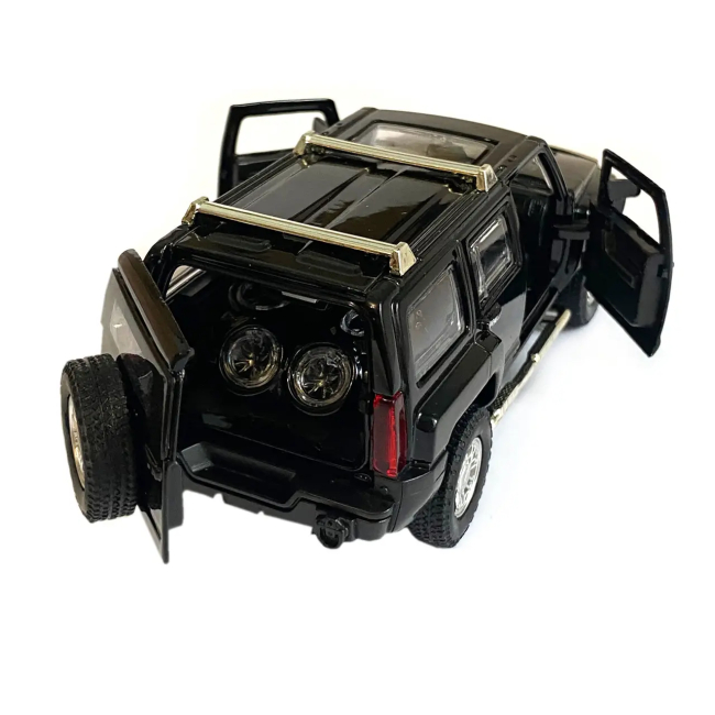 Автомоделі - Автомодель Автопром Hummer H3 чорна (68321/68321-4)#4