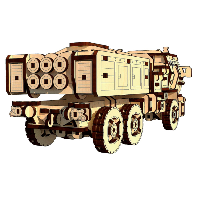 3D-пазли - Тривимірний пазл Pazly Himars (UPZ-004)#5