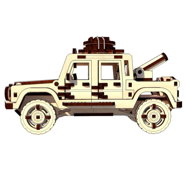 3D-пазлы - Трехмерный пазл Pazly Волонтерский пикап (UPZ-006)#2