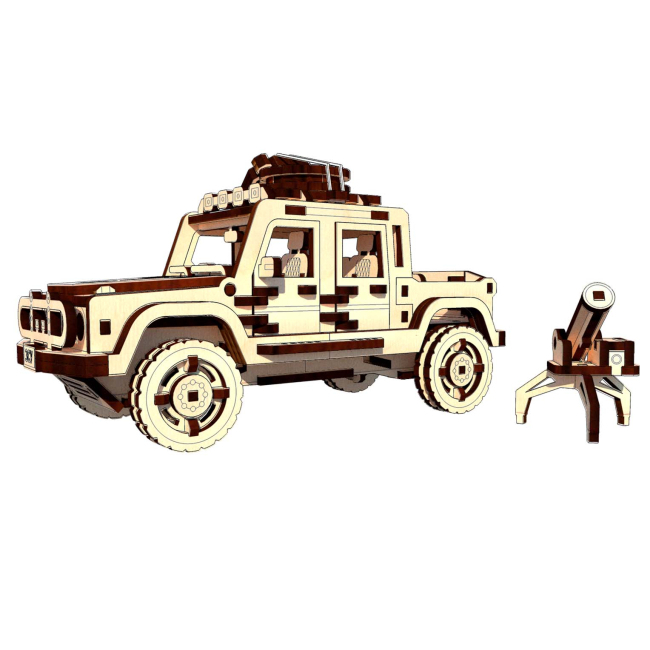 3D-пазлы - Трехмерный пазл Pazly Волонтерский пикап (UPZ-006)#3