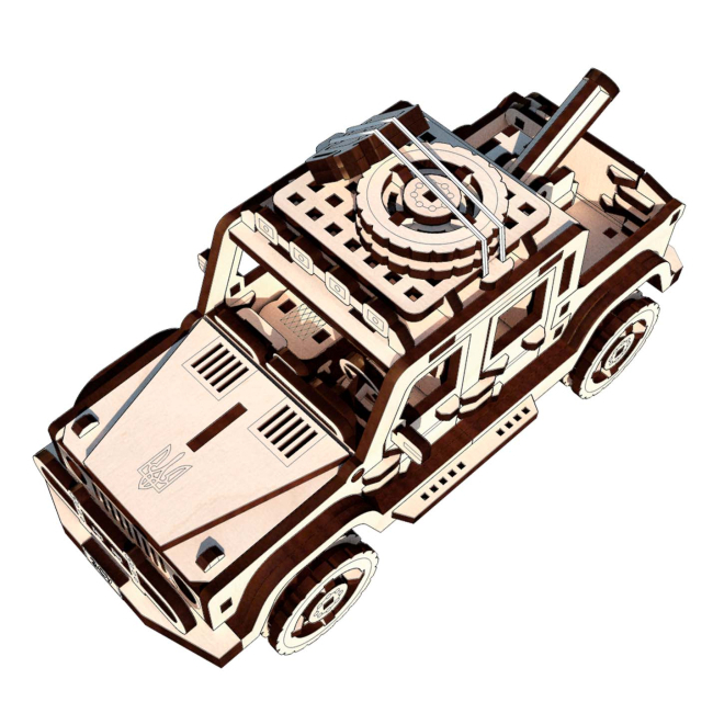 3D-пазлы - Трехмерный пазл Pazly Волонтерский пикап (UPZ-006)#4