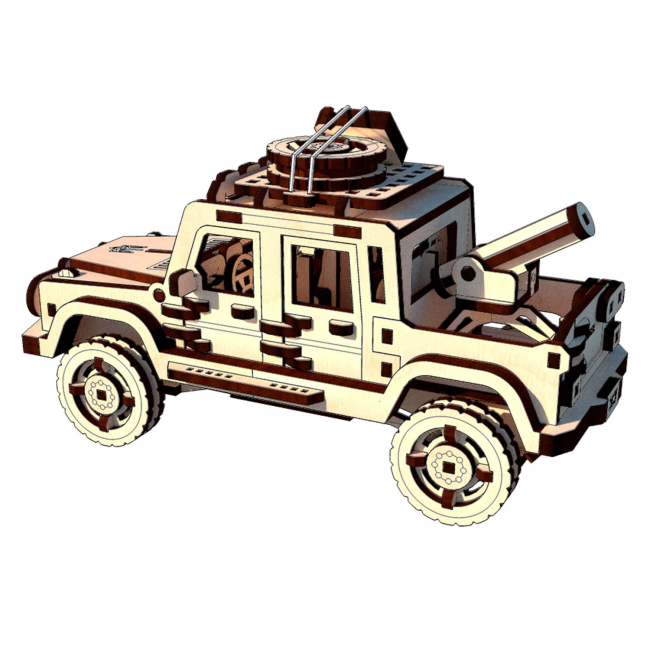 3D-пазлы - Трехмерный пазл Pazly Волонтерский пикап (UPZ-006)#5