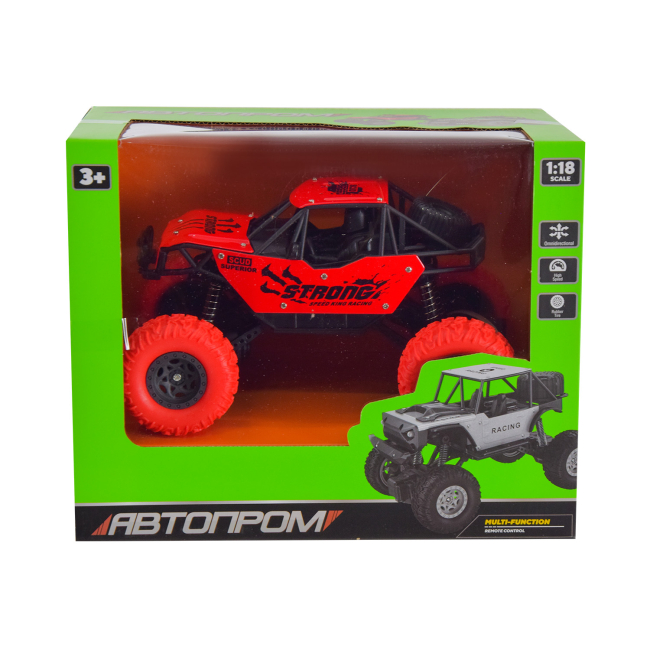 Радіокеровані моделі - Автомодель Автопром Всюдихід Strong червоний (AP8836B/1)#4