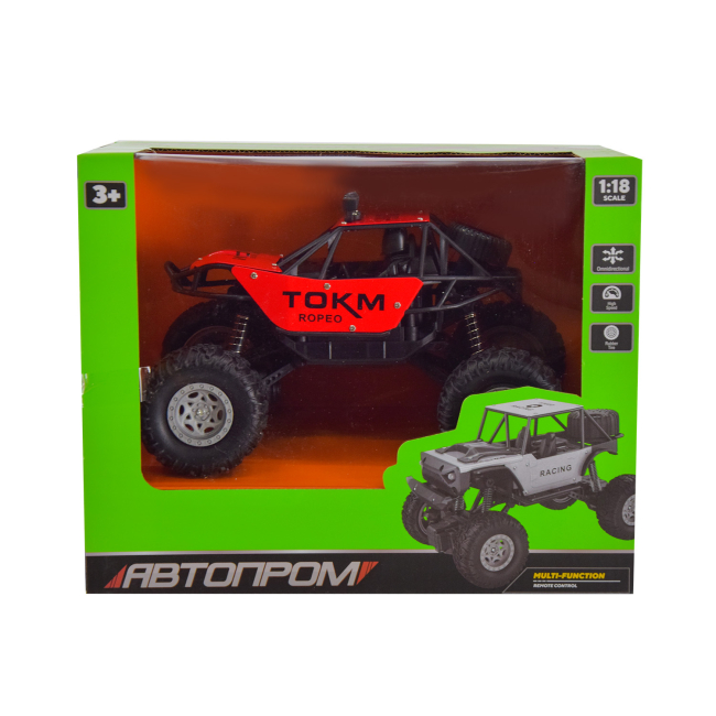 Радиоуправляемые модели - Автомодель Автопром Вездеход Tokm красный (AP8837B/1)#4