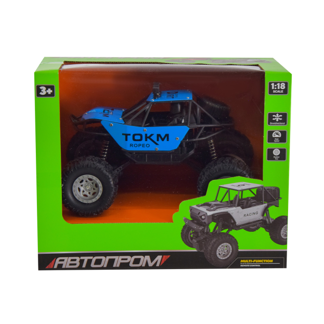 Радіокеровані моделі - Автомодель Автопром Всюдихід Tokm синій (AP8837B/2)#4