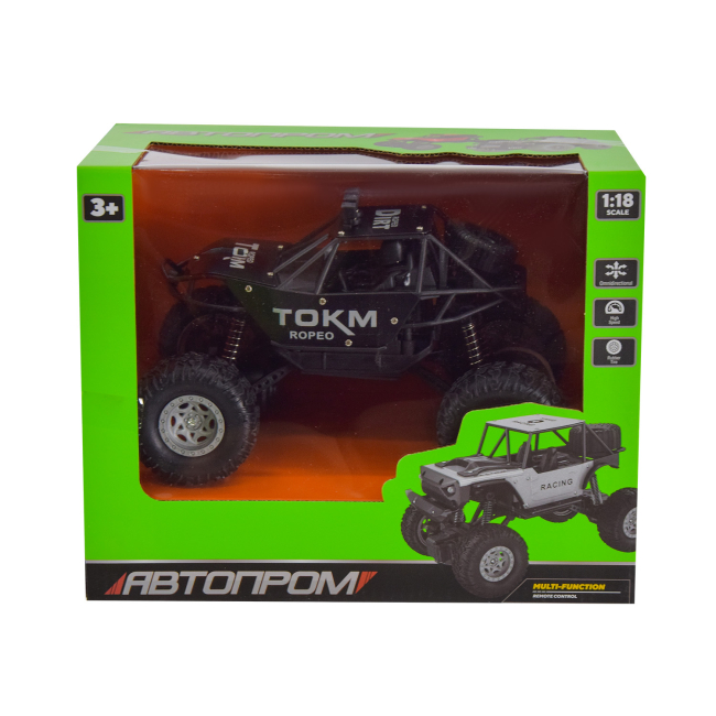 Радіокеровані моделі - Автомодель Автопром Всюдихід Tokm чорний (AP8837B/4)#4